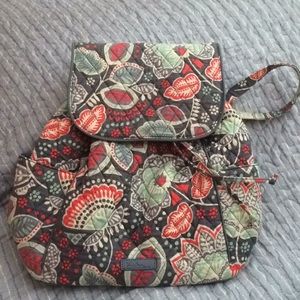 🍀Vera Bradley Drawstring backpack bag🍀
